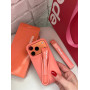 Персиковий чохол Rhode з блиском для губ Peach Pit для iPhone 17 Pro 